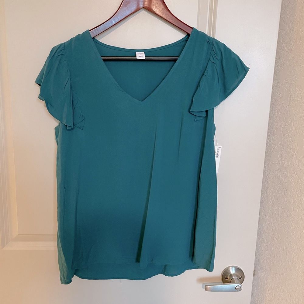 Old Navy Flutter Sleeve Blouse